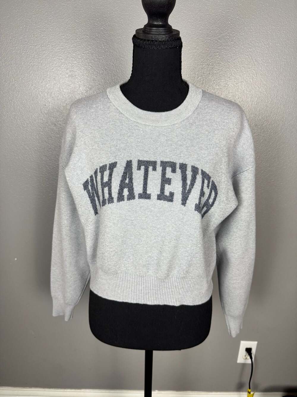Willow & Wind Whatever Graphic Crewneck Sweater